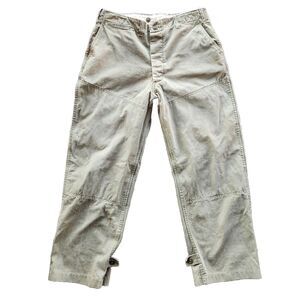 Vtg Military Pants Men 35x29.5 Canvas Gusset Tactical Trekking Outdoors Gorpcore